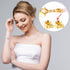 20pcs Crimp Beads for Jewelry Making, Gold Spacer Beads Metal Bead Stopper Crimp Charms for Bracelet Necklace Ends Accessories...