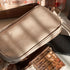 Multi-Functional Leather Cosmetic Organizer Bag - Waterproof Makeup Storage for Home and Travel - Nail Polish, Brush Holder, Skincare Essentials C...
