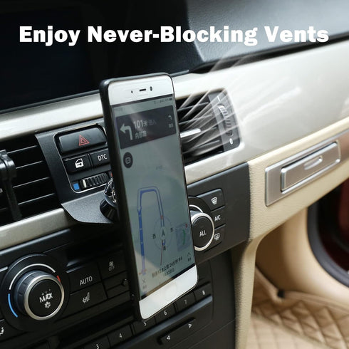 LLKUANG 360-Degree Rotary Cell Phone Holder Mobile Phone Mount for BMW 3 Series E90 E91 E92 E93 2005-2010 2011 2012(Aluminium Alloy)...