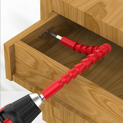 Super Bit, Superbit Screwdriver Flexible,Flexible Drill Bit Extension, Super Bit Bendable Tool, Suitable for All Electric Hand Drills (2 Piece Ora...