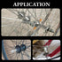 Bicycle Wheel Hub Axle, Durable Metal Bicycle Wheel Hub Axle Front Rear Solid Shaft Lever, Bike Repair Tool Accessories, for Most Bikes(Rear axle ...
