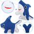 Tezituor Baby Shark Dog Plush Toy, Shark Puppy Stuffed Animal, Shark Dog Toy Stuffed Shark, 15''...