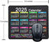 Mouse Pad with Non-Slip Rubber Base, Waterproof Computer Mousepad with Stitched Edges, Mouse Pads for Computers, Laptop, Gaming, Office & Home, 9....