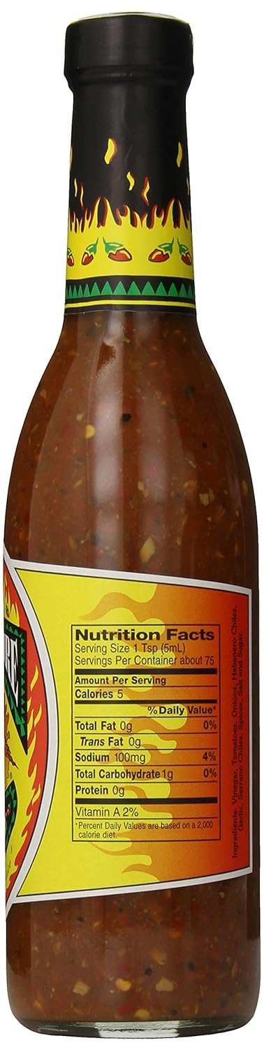 Ring Of Fire Original Habanero Hot Sauce, 12.5 Ounce...