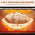 Silicone Banneton Bread Proofing Baskets, (Upgraded) 10 Inch Round & 12 Inch Oval Foldable Sourdough Baking Basket Bread, Set of 2 Foldable Proofi...