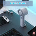 Ice Cooling Handheld Fan, 3s Instant Cool Down Refrigerating Ice Rubbing Pad, Portable Mini Air Conditioner Fan...