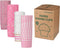 100pcs Baking Paper Cupcake & Muffin Liners - 2.4 Inches, No Baking Pan Needed, Thick & Sturdy, High Temperature & Oil Resistant, Non-stick - Pink...
