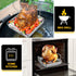 P&P CHEF Beer Can Chicken Holder with Roasting Pan Set, 9-inch Stainless Steel Square Baking Pan and Chicken Rack For Grilling, Heavy Duty & Dishw...