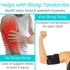 Vive Bicep Brace Compression Sleeve for Tendonitis - Upper Arm Tricep & Bicep Support Brace for Pain Relief - Comfortable, Lightweight, & Adjustab...