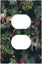 Decorative Switch Plate Covers Wild Jungle Animals 1 Gang Receptacle Duplex Wall Plate Light Switch Cover Single Dual Device Outlet Plate Nature T...