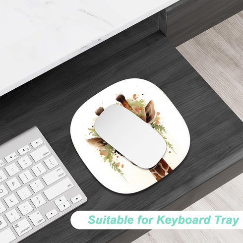 Rimilak Small Mouse Pad 6.6 Inch, Takes up Wrist and Mouse Space, Waterproof Compact Mini Mouse Mat for Laptop Computer Wireless Mouse Keyboard Ho...