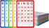 Yuanhe 100 Bingo Cards Resuable Bingo Paper Game Cardstock Bulk, 5 Colors...
