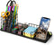 Desk Organizers and Accessories, Office Supplies Desk Organizer with Pen Holder, DIY Desktop Organiezr with Phone Holder, Sticky Note Tray...