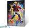 TUMOVO Doodle Inspired Skateboard Paint by Numbers Kits 16x20 inch Canvas Graffiti Street Art DIY Oil Painting for Kids, Adults Beginner Extrem Sp...