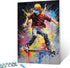 TUMOVO Doodle Inspired Skateboard Paint by Numbers Kits 16x20 inch Canvas Graffiti Street Art DIY Oil Painting for Kids, Adults Beginner Extrem Sp...