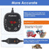 Mini Aquarium Heater Adjustable 25W Submersible Fish Tank Heater with LED Digital Display, Turtle Tank Heater Small Aquarium Heater, Ideal for 2-5...