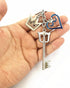 Metal Anime Cartoon Keychain for and Women...