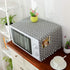 AKOAK 1 Pack 30cm x 90cm/11.81" x 35.43" Household Kitchen Microwave Dust Cover Cotton Linen Oven Cover with Storage Bag Home Decoration Accessori...