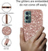 Compatible with OnePlus 9 Pro Case Glitter Shockproof,OnePlus 9 Pro Phone Case Bling Sparkly Soft TPU and PC Silicone Shiny Girl Women Thin Protec...