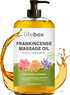 Frankincense Massage Oil – 100% Pure & Natural - Massage Therapy Oil for Soreness & Stiffness – Stretch Marks and Scars Body Oil Infused with Fran...