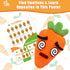Social Emotional Learning Toys - Big Feelings Carrot Social Emotional Games for Kids - 26 Facial Expressions, 10 Educational Flashcard - Preschool...