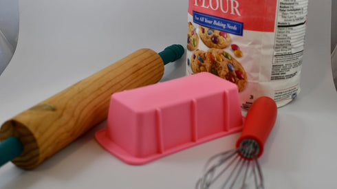 Keto Bread Loaf Silicone Mold (Oven Safe) - Single-Serve, Reusable (Ice Cube Tray) - BPA-Free, Dishwasher & Microwave Safe (3-Pack)...