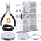 Reofrey Jewelry Making Supplies Kits with Accessories Jewelry Pliers Findings and Beading Wires Jewelry Starter Repair Tools for Crafting Earrings...