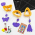 Allazone 219 PCS Polymer Clay Cutters Set, Clay Earring Cutters Plastic Clay Cutters with Acrylic Clay Roller, Earring Cards Earring Hook for Poly...