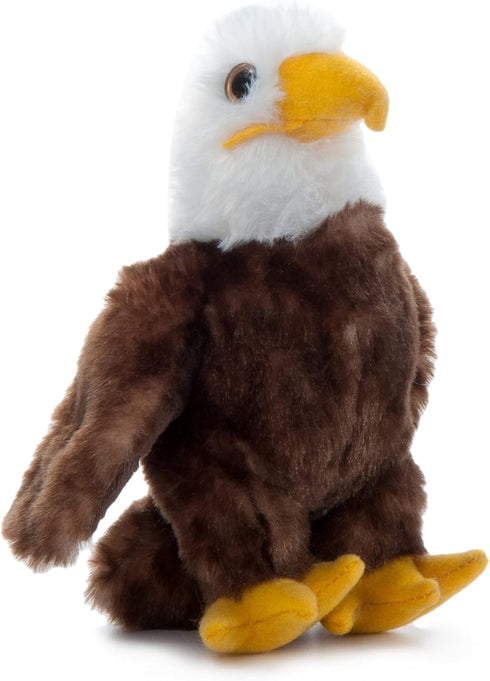 The Petting Zoo Bald Eagle Stuffed Animal Plushie, Gifts for Kids, Wild Onez Babiez Zoo Animals, Eagle Plush Toy 6 inches...