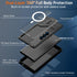 NINKI Compatible with Magsafe Case for Samsung Galaxy S24 Ultra Case Waterproof with Screen Protector,Magnetic Protective Case for Samsung S24 Ult...