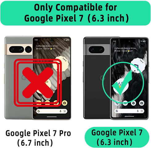 VANAVAGY Compatible for Google Pixel 7 Wallet Case,RFID Block Flip Leather Phone Cover with Wrist Supports Wireless Charging with Credit Card Hold...