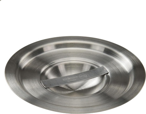 Winco 2 Quart Heavy-Duty Stainless Steel Bain Marie Cover for Winco BAMN-2...