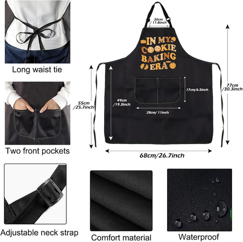 Cookie Baking Apron Baking Gifts Cookie Chef Gift Cookie Lover Gifts Pastry Chef Apron In My Cookie Baking Era...