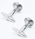 Hollow Out Twist Knot Shape Men's Cufflinks In Gift Case Silver / 14K Gold Plated Cufflinks for Men Jewelry for Wedding Party Business Birthday An...