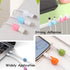 16PCS Self-Adhesive Silicone Thumb Hooks Multi-Function Cable Holder Wall Decoration Finger Hook for Earphone,Toothbrush,Key,Makeup Brush Wire Des...