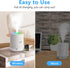 Besky Rechargeable Small Humidifier, Mini Portable Cool Mist Humidifier 2 Modes with 7 Color Light Desktop Humidifier for Baby Bedroom, Office, Nu...