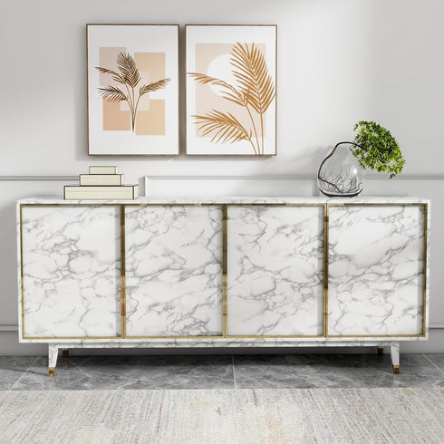 DUUEIHHUER Marble Countertop Contact Paper Waterproof Easy to Clean Self-Adhesive Removable Countertop Cabinet Wardrobe Old Furniture Decoration W...