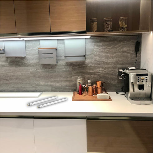 T5 LED 12", G5 5W 685lm 6500K F8T5/DL LED Replacement for Retrofitting 8W Under Cabinet Lighting, Daylight White, Pack of 4...