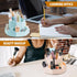 360 Degree Rotation Pen Holder,9 Slots Pencil Holder for Desk,Desk Organizer,Desk Accessories & Workspace Organizers,Apply Office, School, Home?Bl...