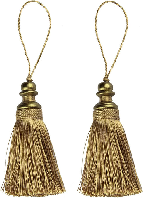 2 Pack 21cm/8 Inch Tassel With Loops - Handmade Craft, DIY Accessories for Home Decoration...