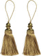 2 Pack 21cm/8 Inch Tassel With Loops - Handmade Craft, DIY Accessories for Home Decoration...