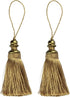 2 Pack 21cm/8 Inch Tassel With Loops - Handmade Craft, DIY Accessories for Home Decoration...