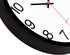 Foxtop Black Wall Clock Silent Non-Ticking 12 Inch Quartz Battery Operated Round Analog Wall Clock for Classroom School Office Living Room Bedroom...