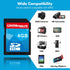 SD Card 4GB SDHC Class 4 Flash Memory Card 4 GB Digital Camera Cards 1Pack...