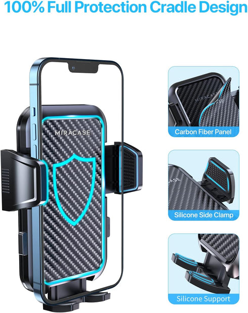 Miracase 2025 Upgrade Universal Car Phone Holder Mount for Air Vent, Sturdy and Thick Case Friendly Hands-Free Mount for iPhone, Samsung, and All ...