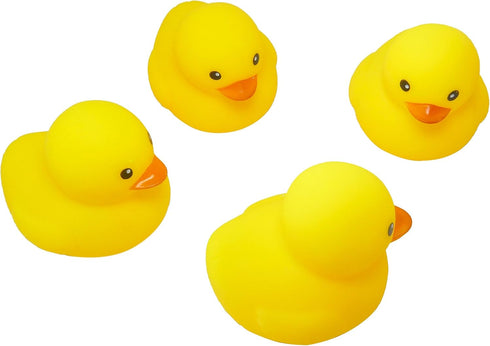 Duck Dog Toy Water Floating Bath Rubber Toys for Dogs Cats 4 Pack...