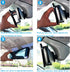 Rear View Mirror, 11.8 Inch Panoramic Anti-Glare Rearview Mirror, Car Interior Clip-On Wide Angle Rear View Mirror to Reduce Blind Spot Effectivel...