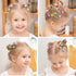 choicbaby 80PCS Baby Hair Clips for Girls 16 Different Variety of Colors Cute Baby Hair Accessories Mini Flower Hair Clip for Infant Fine Hair...