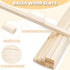 60Pcs Wood Square Dowel Rods 1/2 x 1/2 x 12 inch,Wood Squares for Crafts,Model Making Balsa Wood (1/2"x12"-60pcs)...