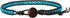 Infinityee888 Anklet Turquoise Bead 10 Inches Anklet Bracelet Woven with Leather Cord Handmade Hippie Bohemian Unisex Style Gift Idea for Men and ...